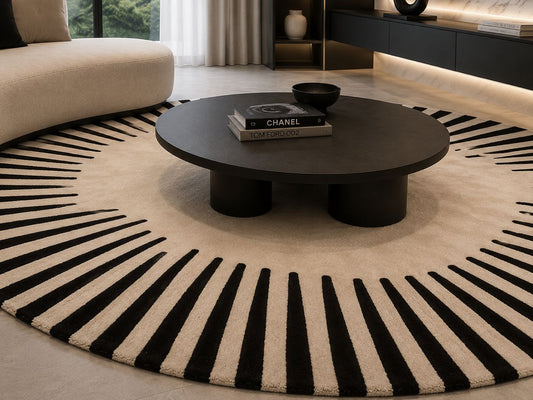 HALORE MODERN CUSTOM HANDMADE RUG