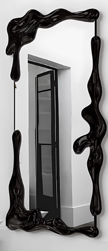 LIQUID CHROME DECORATIVE MIRROR