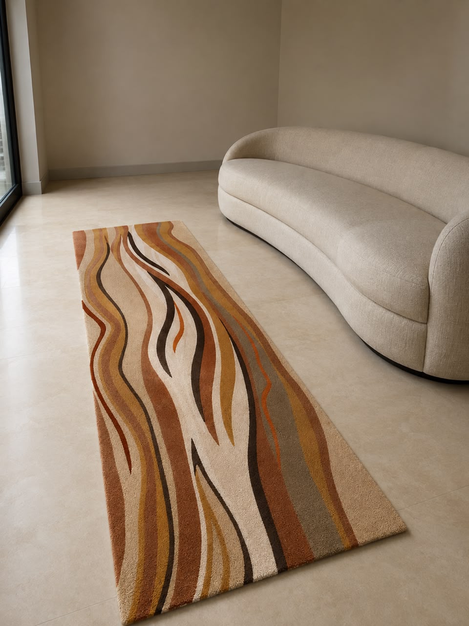 SIENNA CURRENT MODERN CUSTOMHANDMADE RUG