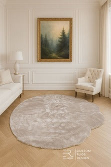 THE MOONLIGHT PETALFORM RUG
