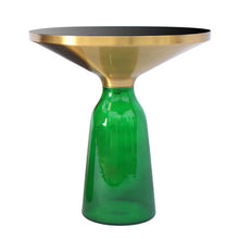 Load image into Gallery viewer, FINO TRANSPARENT BELL COFFEE & SIDE TABLE