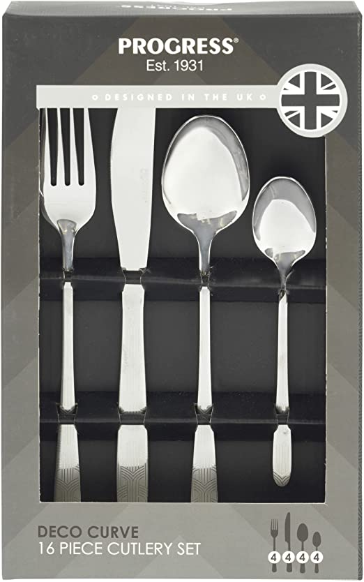 PROGRESS SILVER REFINE CUTLERY SET