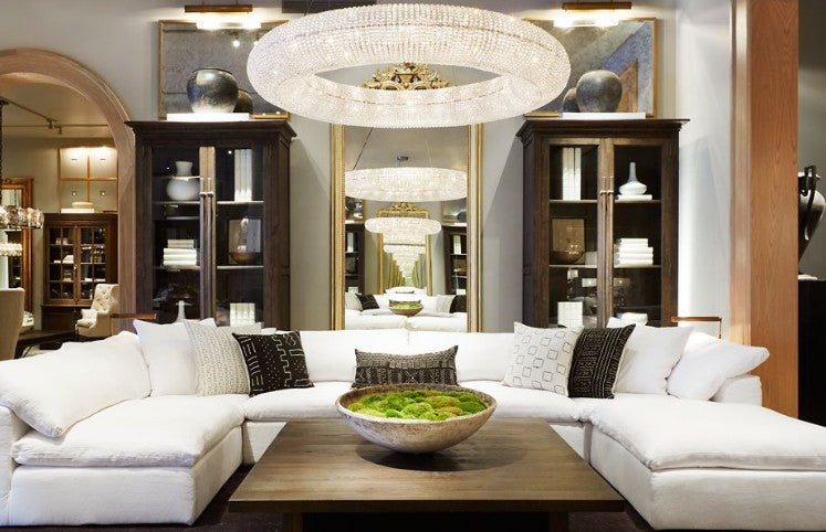 CAMELIA AMERICAN POSTMODERN CRYSTAL CHANDELIER