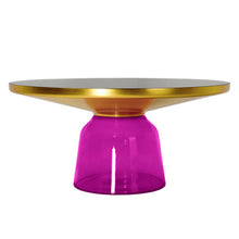 Load image into Gallery viewer, FINO TRANSPARENT BELL COFFEE & SIDE TABLE