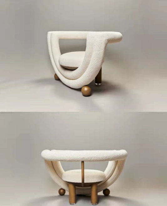 BOHNIC KISSING ARM CHAIR