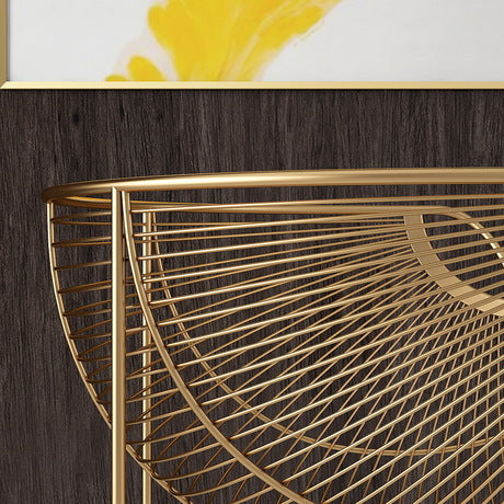 REYNA GOLD IRON WROUGHT CHAIR