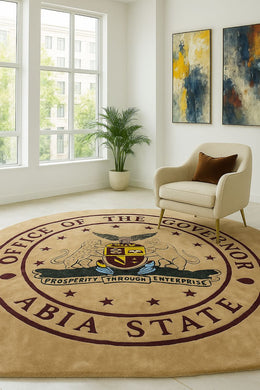 ABA CROWN CUSTOM HANDMADE RUG