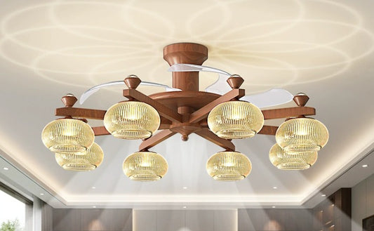 AMBER ORBIT CHANDELIER '26