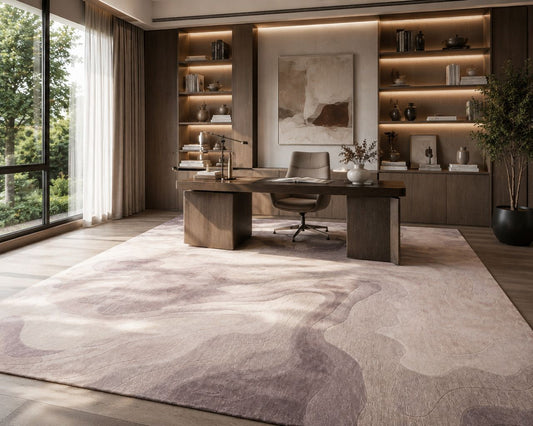 CONTOUR LUXE MODERN CUSTOM HANDMADE  RUG