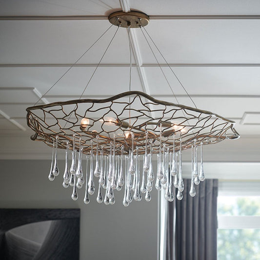 CRYSTAL RAINFALL CHANDELIER '26