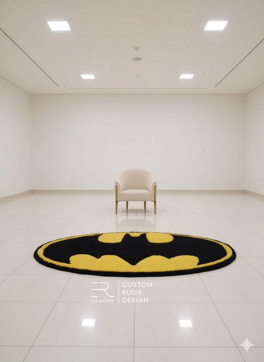 DARK KNIGHT CUSTOM HANDMADE RUG