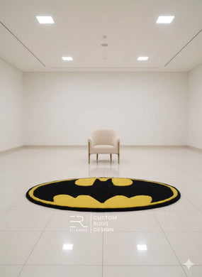 DARK KNIGHT CUSTOM HANDMADE RUG