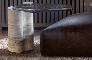 DAVINA OVERLAP SIDE TABLE '25