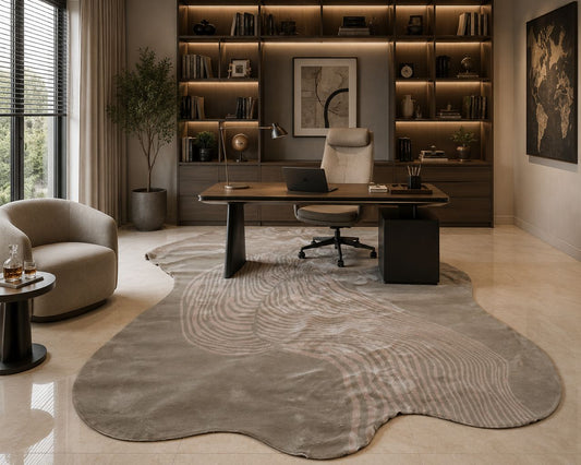ETHERAL FLOW CUSTOM HANDMADE RUG
