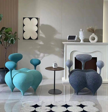 FUNGI OTTOMAN ACCENT CHAIR '25