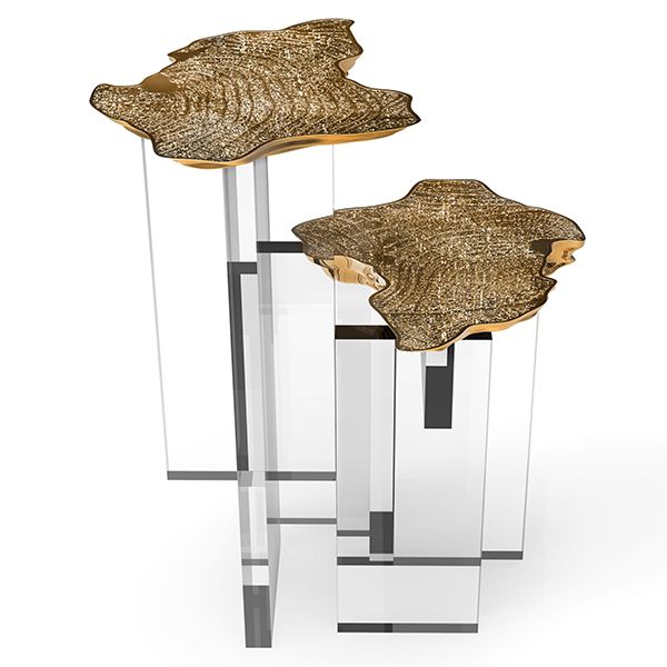 GILDED ATOLL SIDE TABLE '25