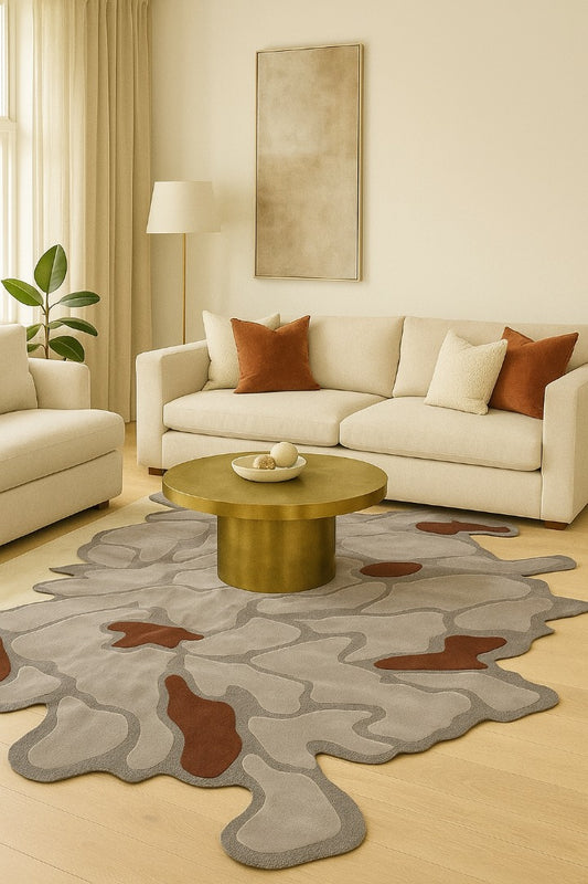 LAVA STONE CUSTOM HANDMADE RUG '25