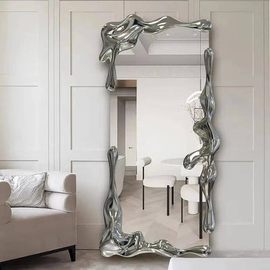 LIQUID CHROME DECORATIVE MIRROR