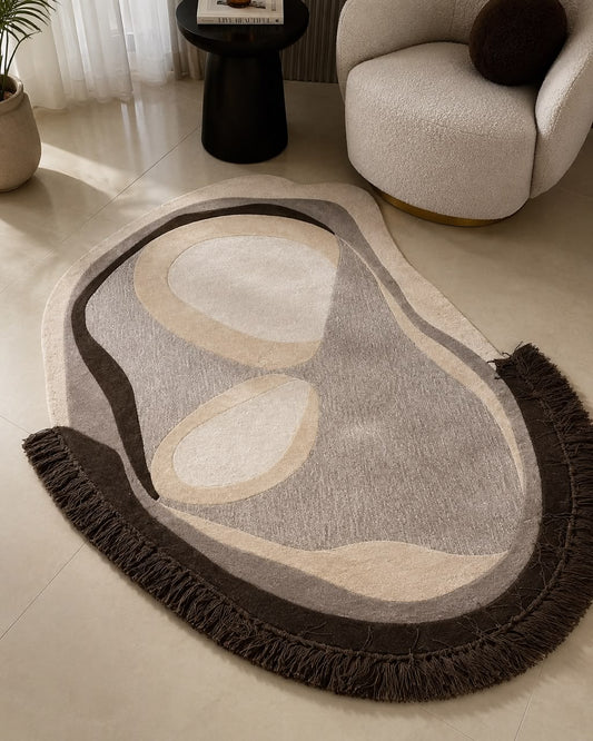 LUNARA MODERN CUSTOM HANDMADE RUG