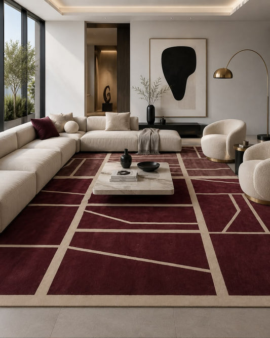 MONOLITH MODERN CUSTOM HANDMADE RUG