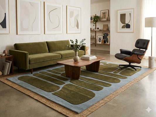 MOSS&SLATE HANDMADE CUSTOM RUG