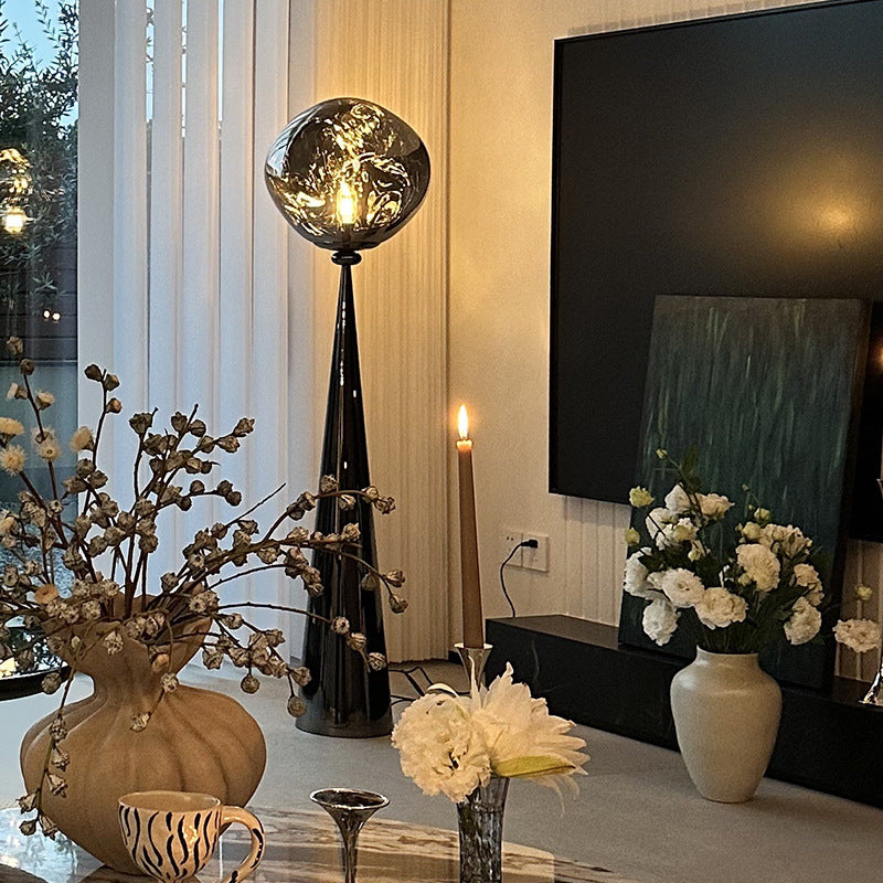 OBSIDIAN ORB FLOOR LAMP '25