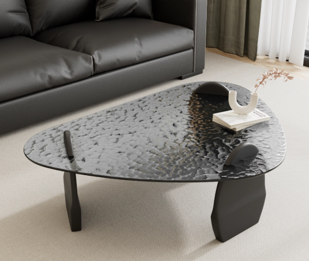 PEBBLE GLAZE COFFEE TABLE '25