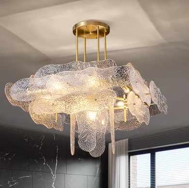 PETAL CASCADE CHANDELIER