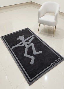 QUIET SYMBOL HANDMADE CUSTOM RUG