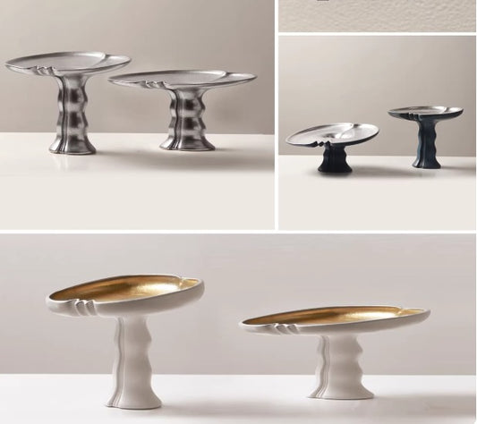 RIPPLE CREST PEDESTAL BOWL '26
