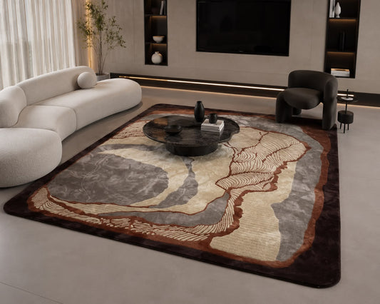 RUSTIC VEILMODERN CUSTOM MADE RUG