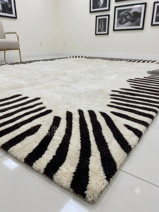 STRATA MODERN CUSTOM HANDMADE RUG