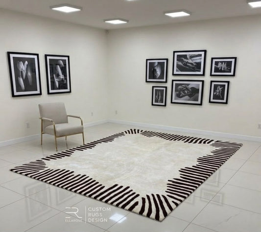 STRATA MODERN CUSTOM HANDMADE RUG