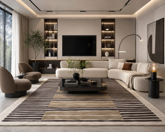STRIDE | MODERN CUSTOM HANDMADE RUG