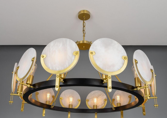 OPALINE CROWN CHANDELIER '26