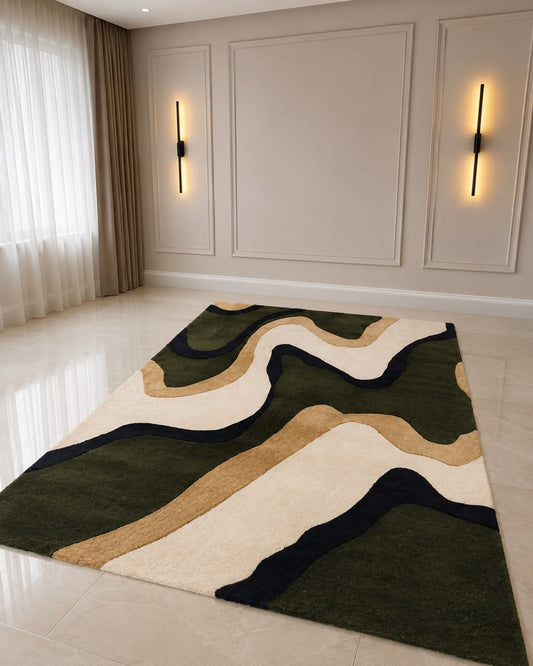 VERDARA MODERN HANDMADE CUSTOM RUG