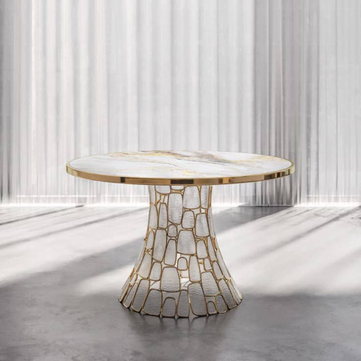 CELESTIAL VEIL SIDE TABLE '25