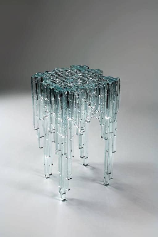 FRACTURE ECHO SIDE TABLE '25