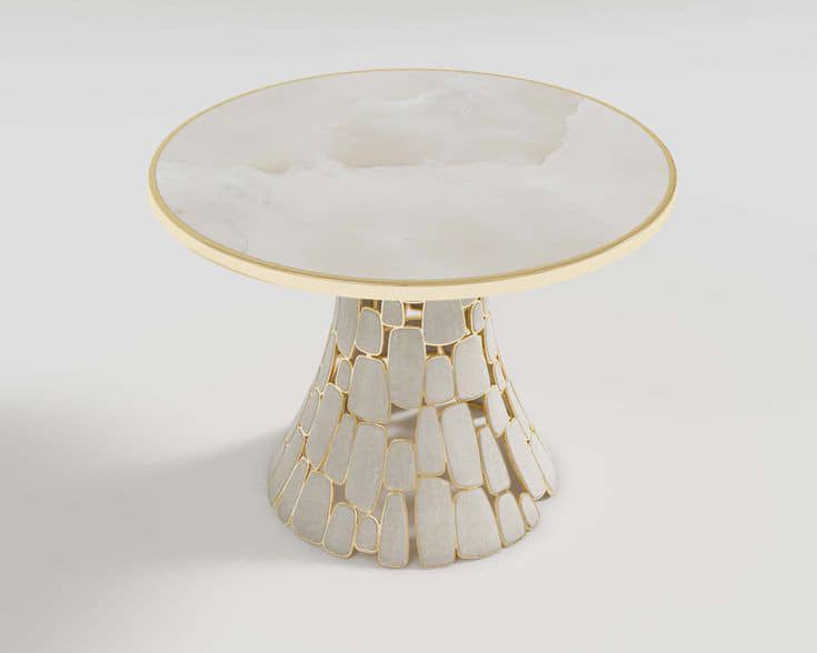 CELESTIAL VEIL SIDE TABLE '25