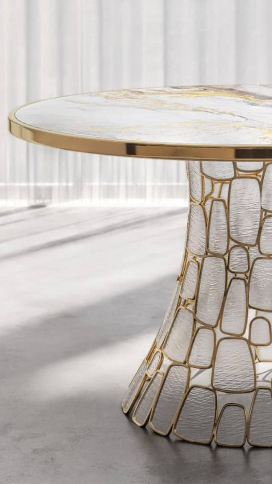 CELESTIAL VEIL SIDE TABLE '25