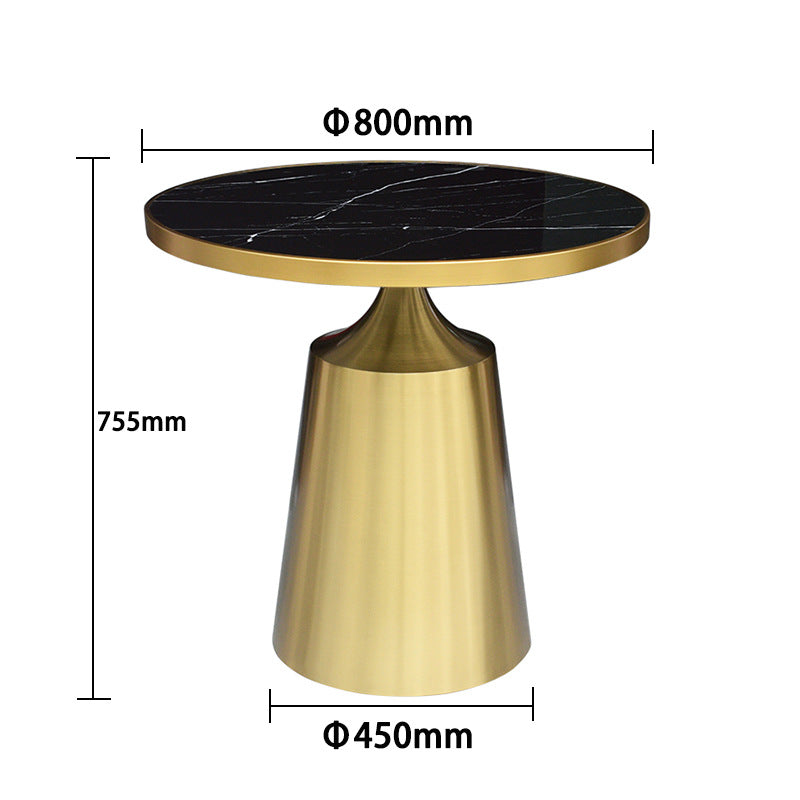 SONIA STAINLESS STEEL SIDE TABLE