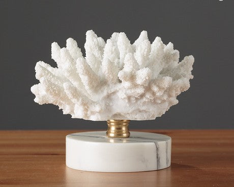 CORAL NORDIC DECORATIVE ORNAMENT ( SET OF 3)