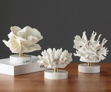 Load image into Gallery viewer, CORAL NORDIC DECORATIVE ORNAMENT ( SET OF 3)