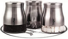 Load image into Gallery viewer, RUSSELL HOBBS LEGACY TEA, SUGAR, COFFEE CANISTERS