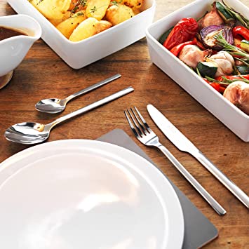 RUSSELL HOBBS 16 PIECE DELUXE VERMONT CUTLERY SET