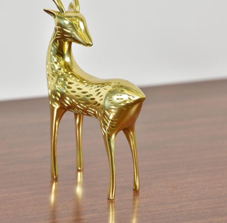 SPOTTED DEER DECOR SET OF 2