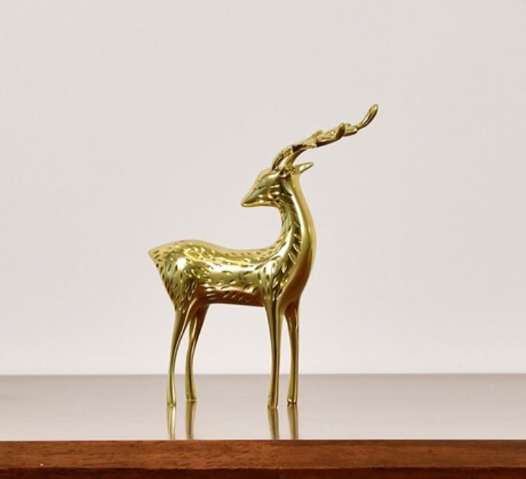 SPOTTED DEER DECOR SET OF 2