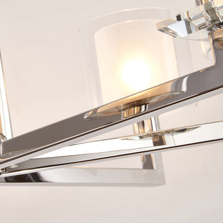 CELINE POST MODERN CRYSTAL CHANDELIER