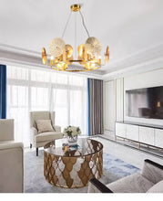 Load image into Gallery viewer, AZIEL HALOGEN LUXURY CHANDELIER