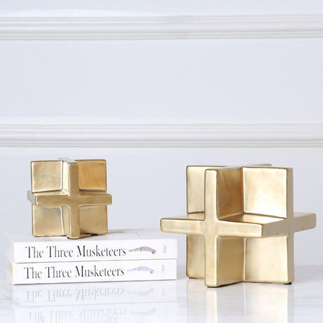 EMMETT GOLDEN ELECTROPLATED DECOR
